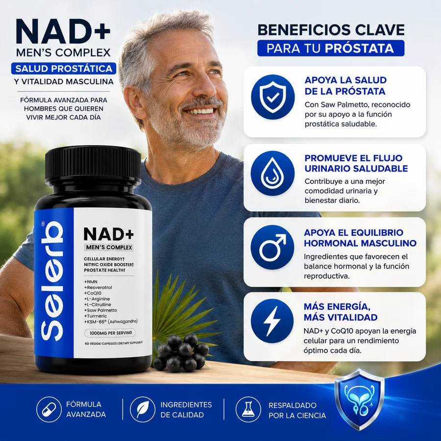 Salud prostática y vitalidad masculina